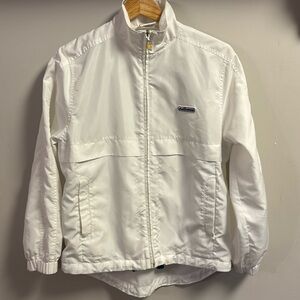 Ellesse White Zip-Up Jacket